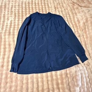Navy Scrub Jacket